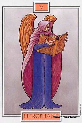 Winged spirit tarot